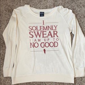 LIKE NEW Harry Potter Sweater Sz Large